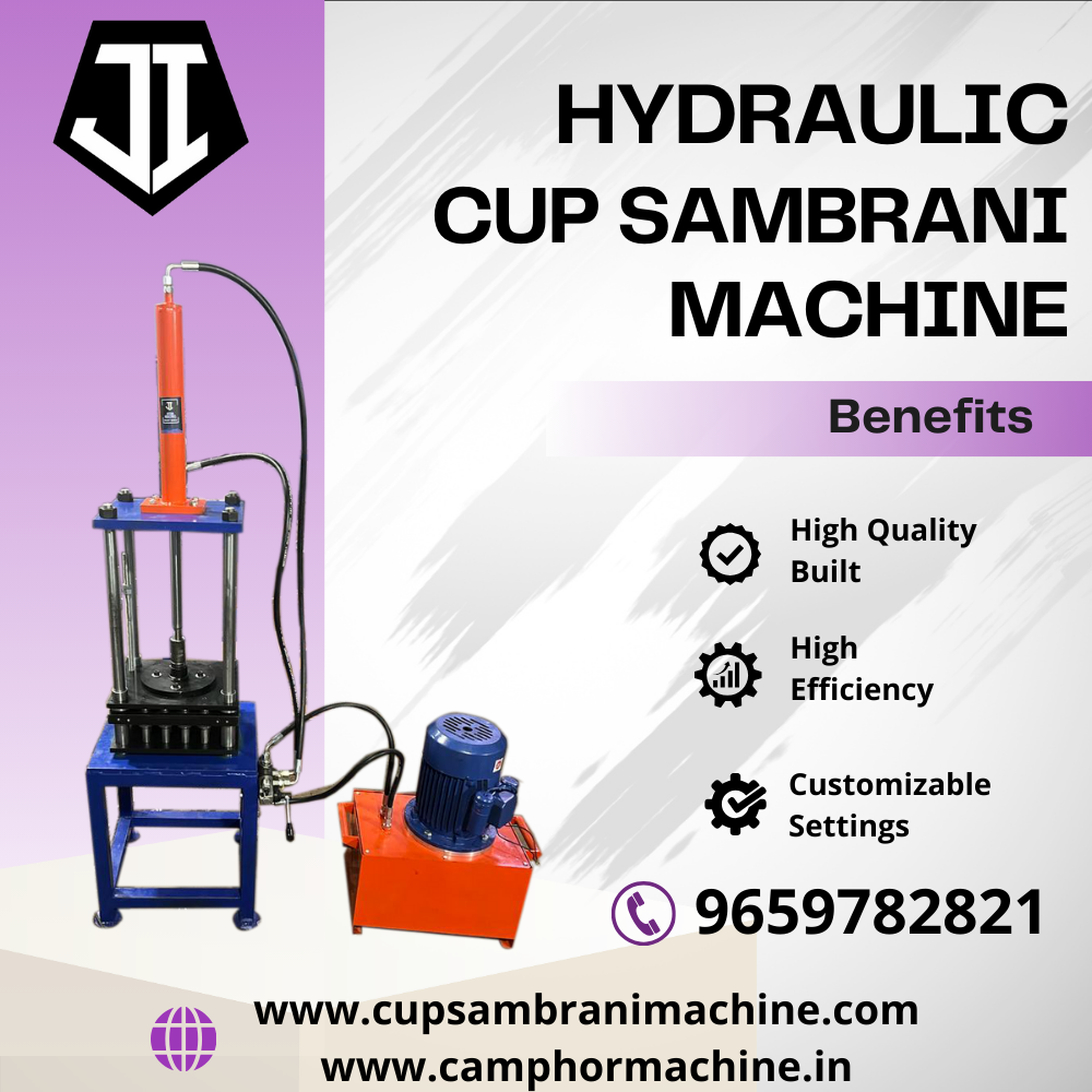 Hydraulic Cup Sambrani Machine Manufacturer – Jayam Industries