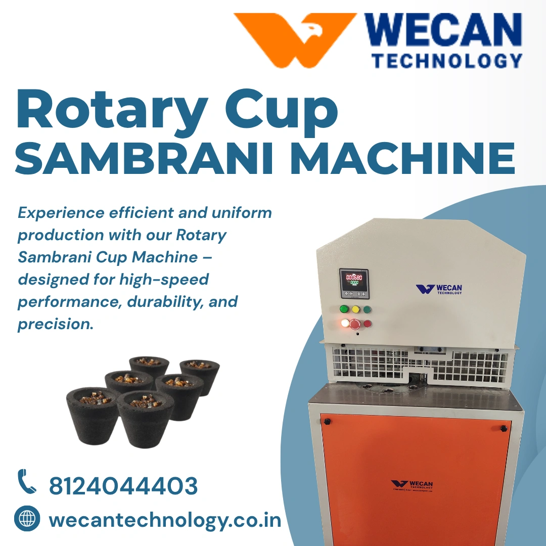 Rotary Cup Sambrani Machines Manufacturer